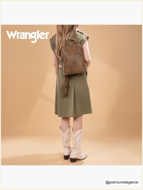 Mini Faux Leather Backpack Purse for Women Casual Daypack Travel Bookbag main image 4